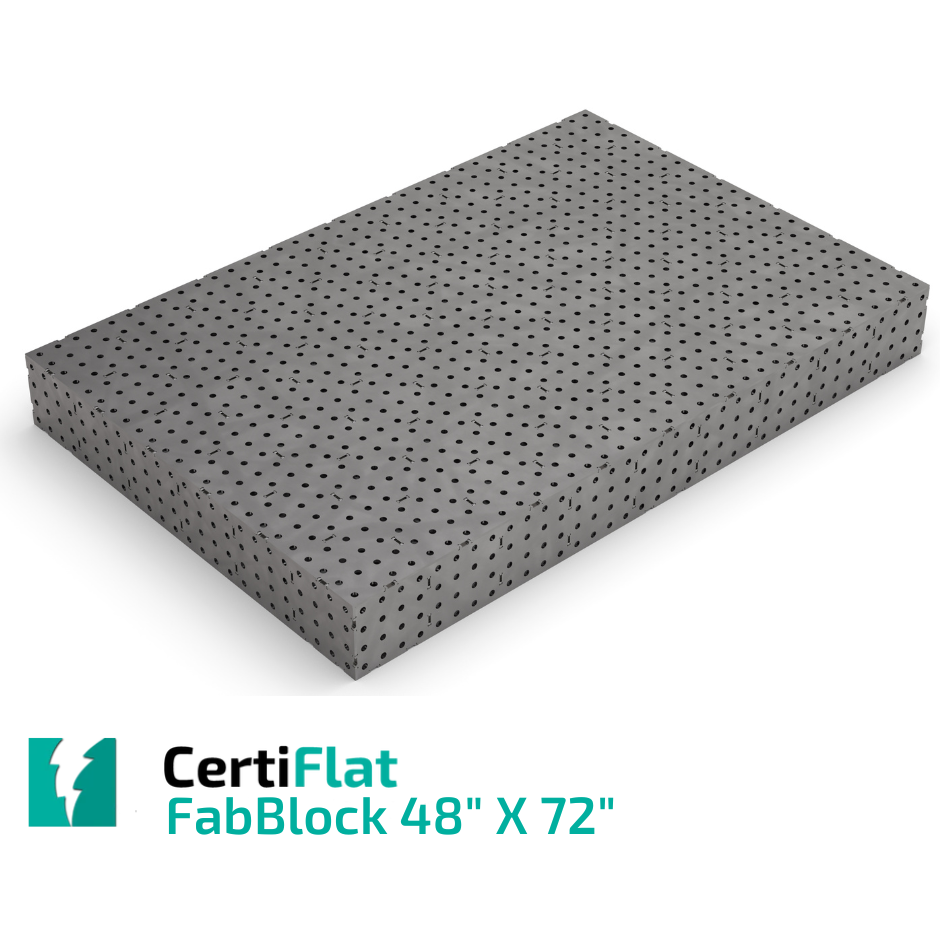 FabBlock Kit - FB4872 CertiFlat FabBlock U-Weld Kit Modular Welding Table 48" X 72"
