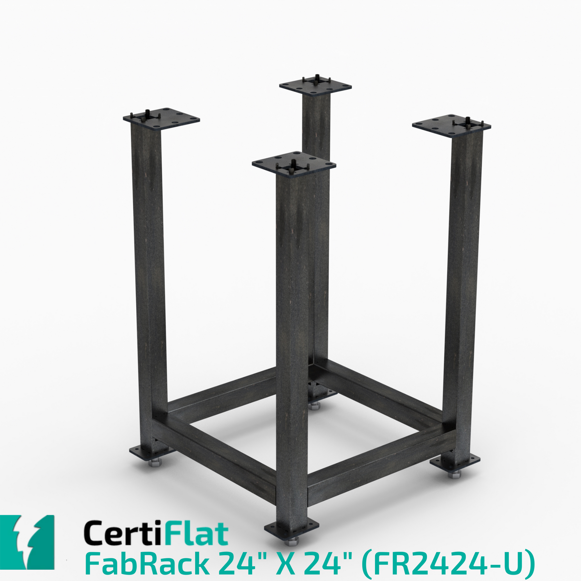 FabBlock Kit - FR2424 24"X24" FabRack CNC Tube Laser Leg Kit For FabBlocks