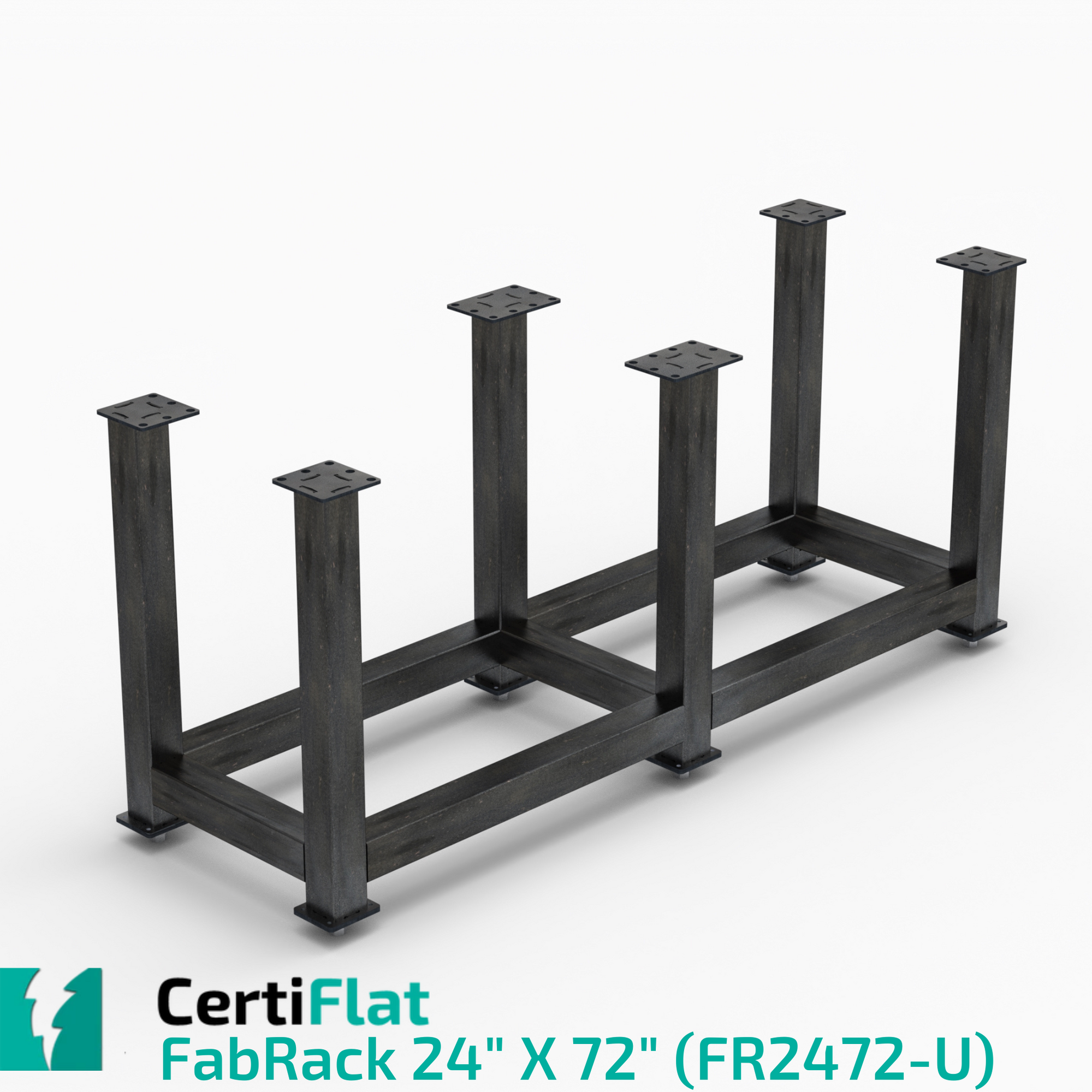 FabBlock Kit - FR2472 24"X72" FabRack CNC Tube Laser Leg 6 Kit For FabBlocks