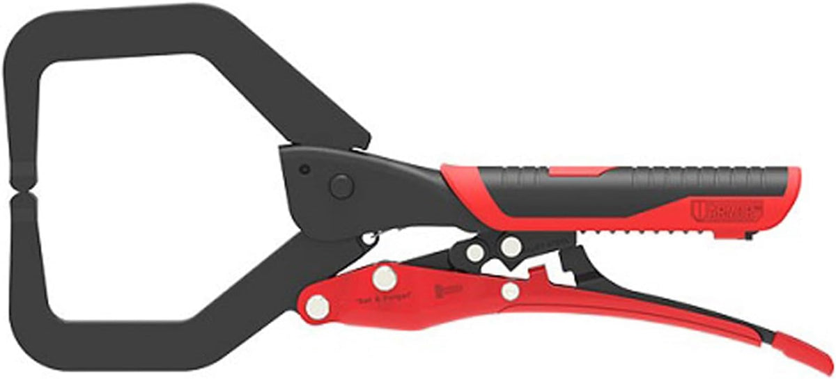 Locking C-Clamp - 11&quot; Welding Clamp with Auto Adjust Tech - ARMOR TOOL - A10200G