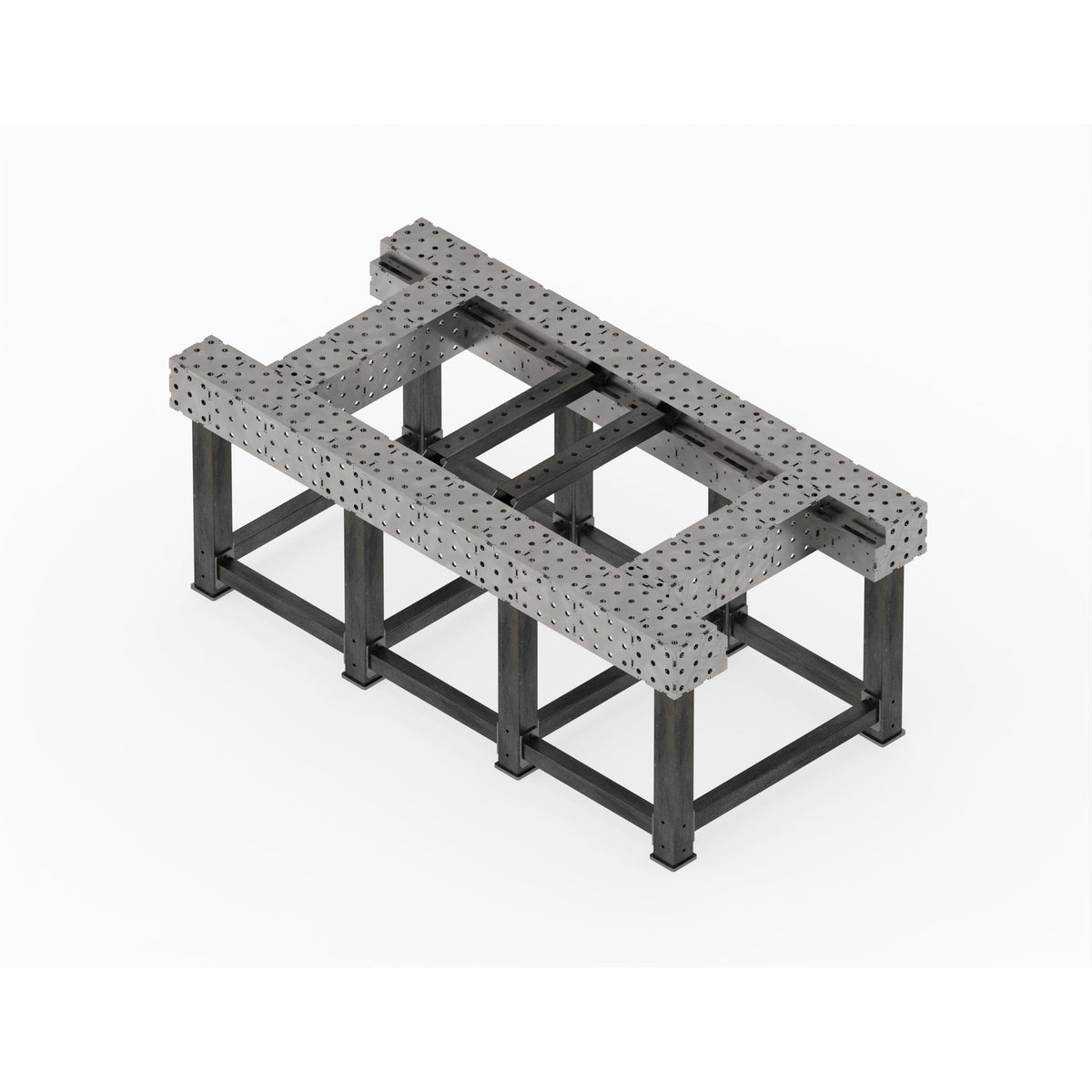CertiFlat Chassis Table 36&quot; X 72&quot;, Fabrication Table Heavy Duty
