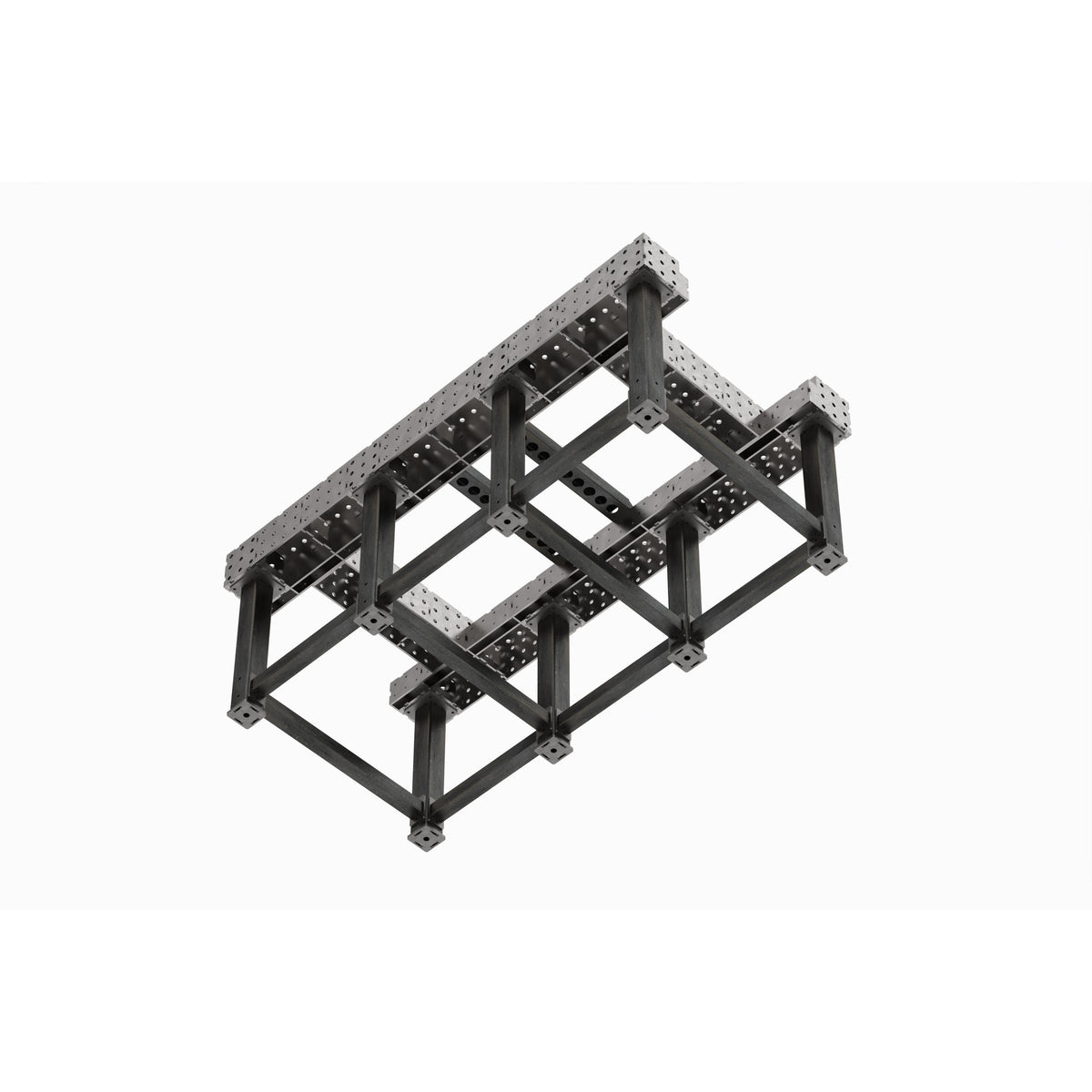 CertiFlat Chassis Table 36&quot; X 72&quot;, Fabrication Table Heavy Duty