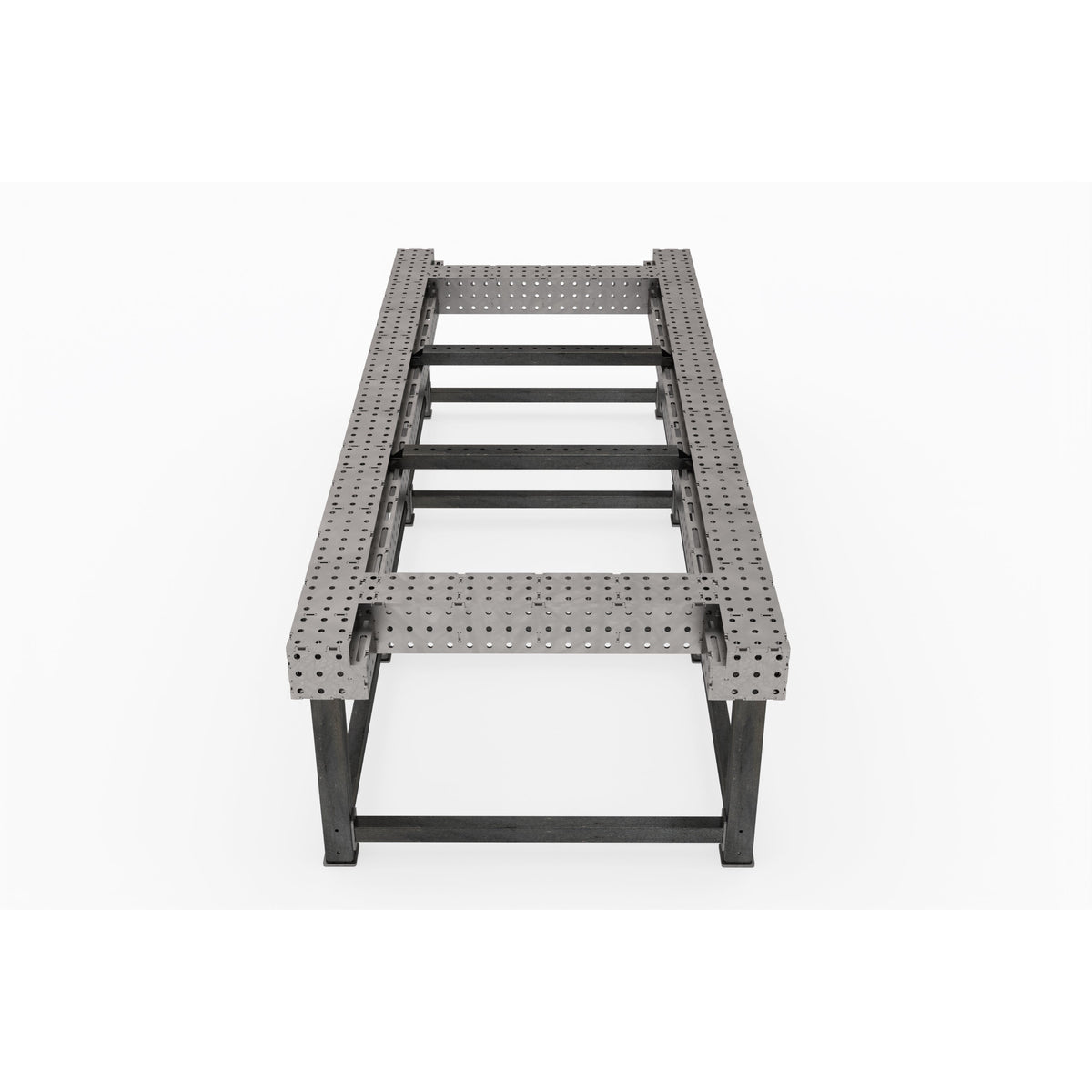 CertiFlat Chassis Table 48&quot; X 118&quot;, Fabrication Table Heavy Duty