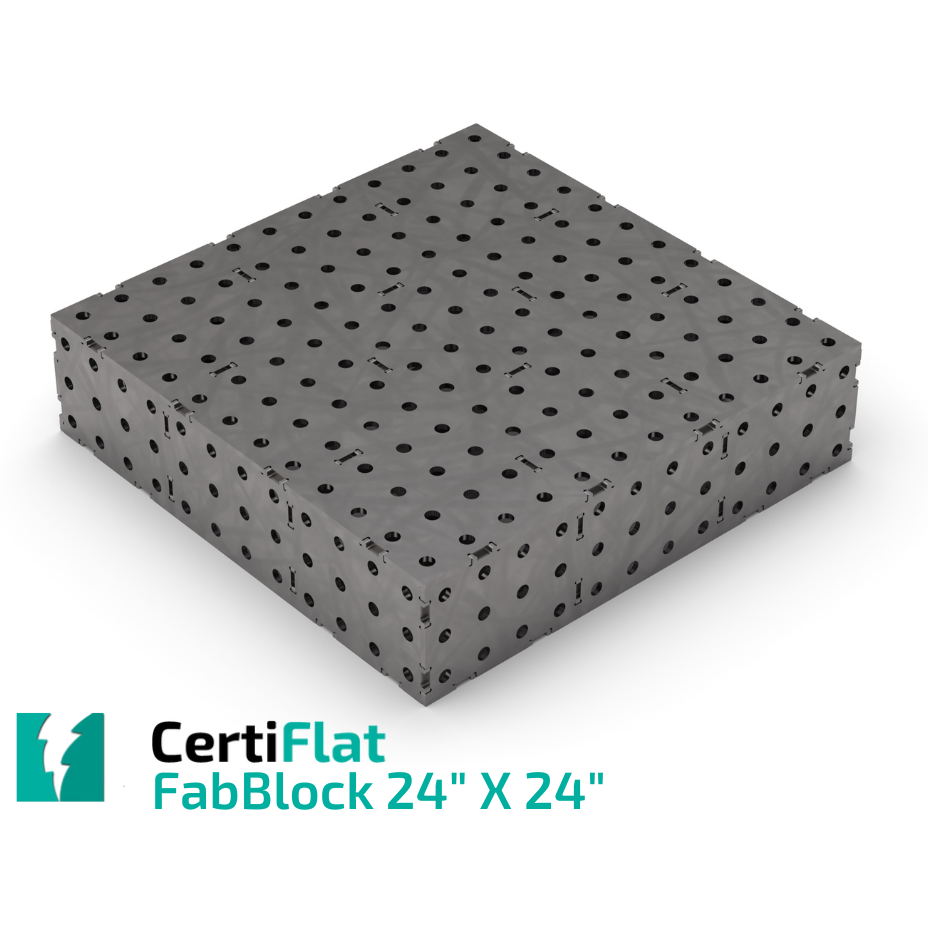 FabBlock Kit - CertiFlat FB2424 FabBlock U-Weld Kit Welding Table