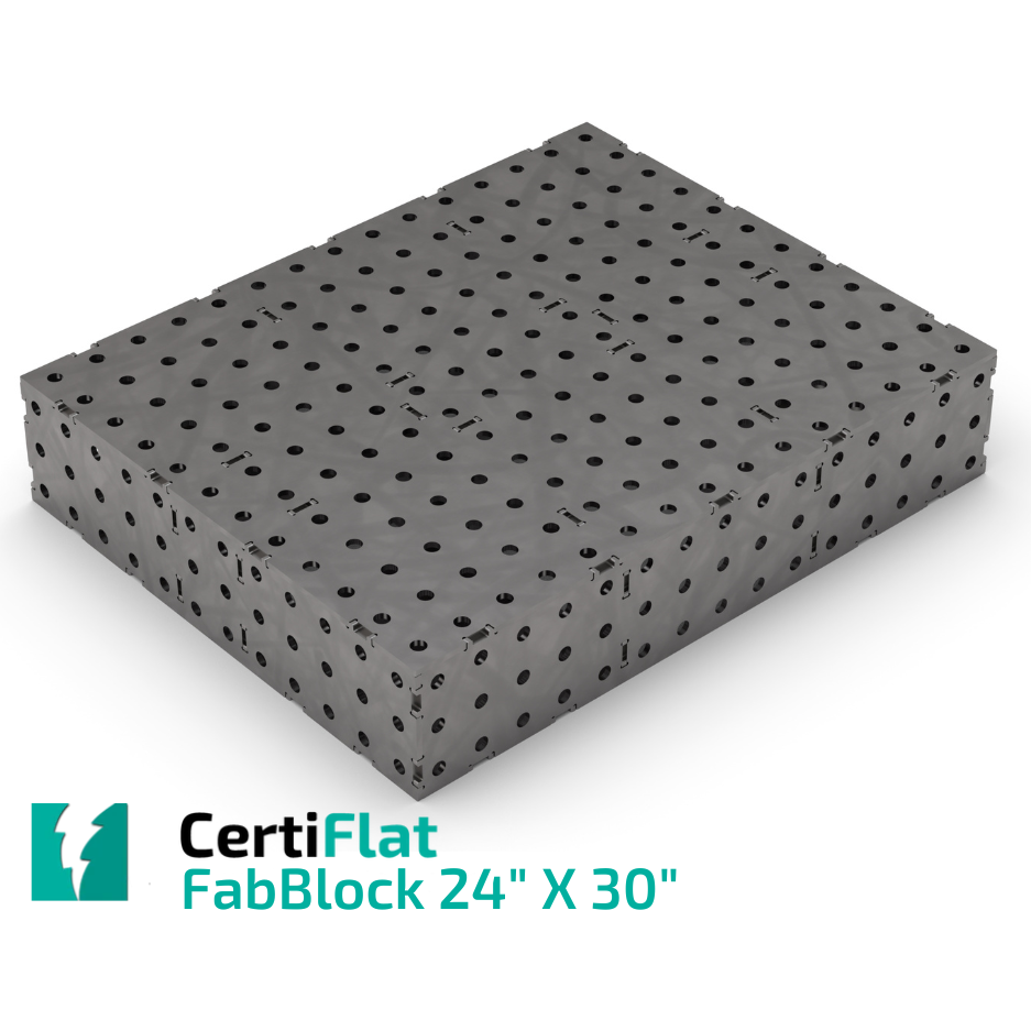 FabBlock Kit - CertiFlat FB2430 FabBlock U-Weld Kit Welding Table