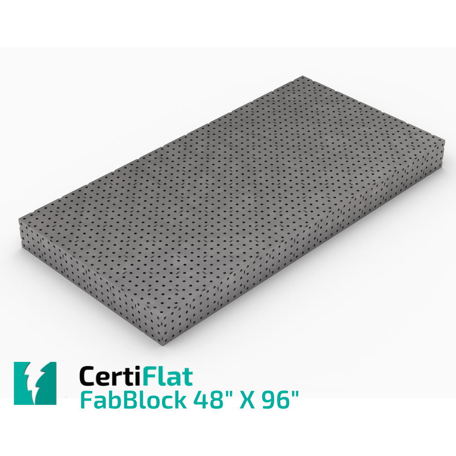 FabBlock Kit - 4'X8' Modular Welding Table FB4896 CertiFlat FabBlock U-Weld Kit