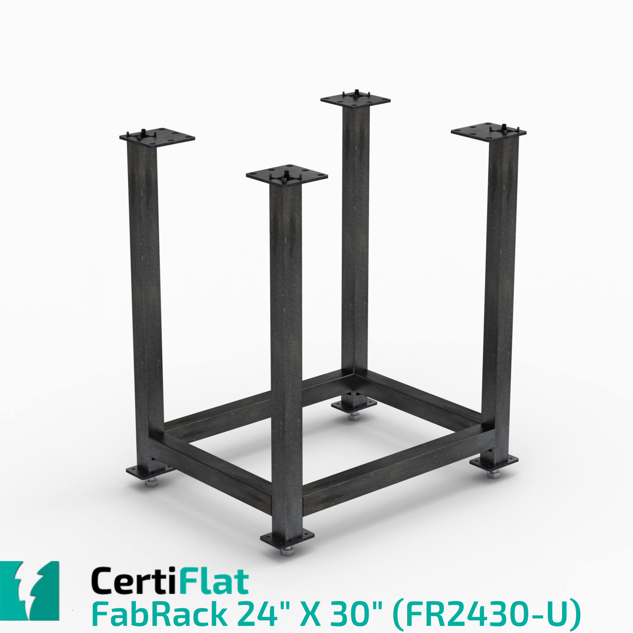 Welded top table base