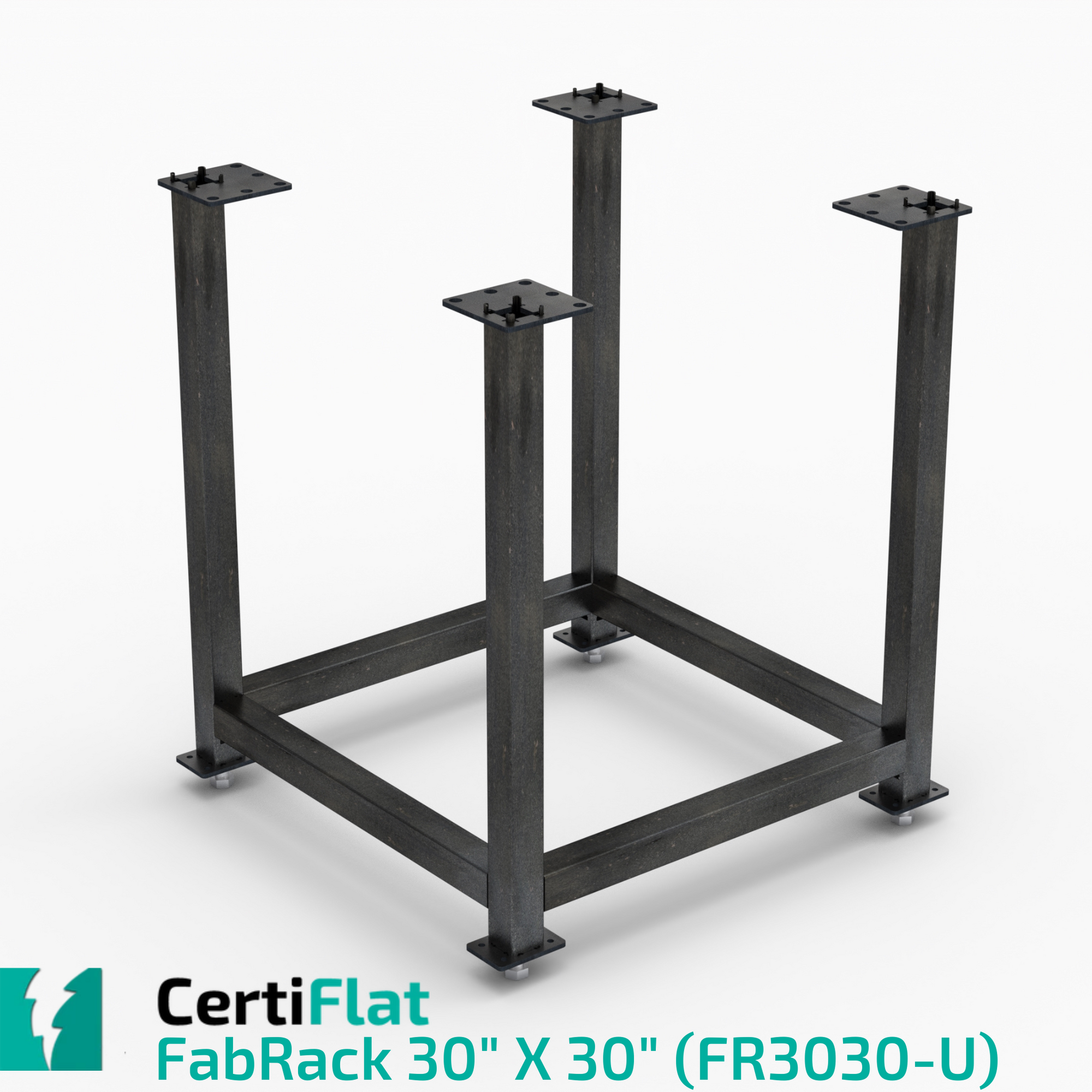 CertiFlat FabBlock Kit - FR3030 30"X30" FabRack CNC Tube Laser Leg Kit For FabBlocks