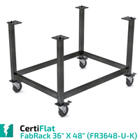 CertiFlat FabBlock Kit - FR3648-U 36"X48" FabRack CNC Tube Laser Leg Kit For FabBlocks