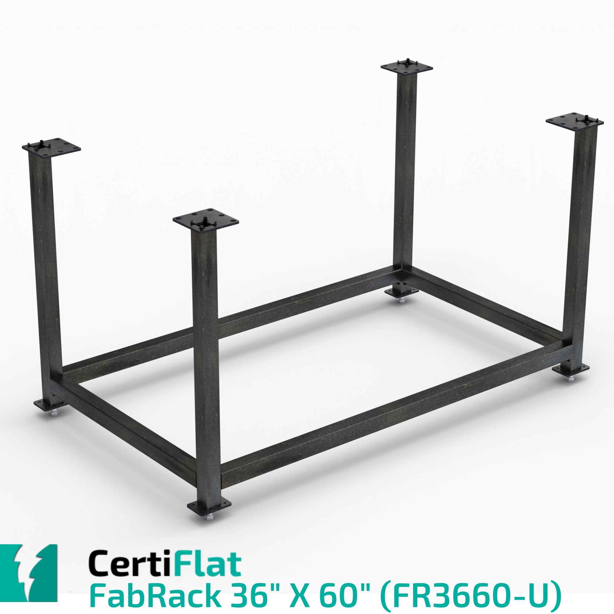 CertiFlat FabBlock Kit - FR3660 36"X60" FabRack CNC Tube Laser Leg Kit For FabBlocks