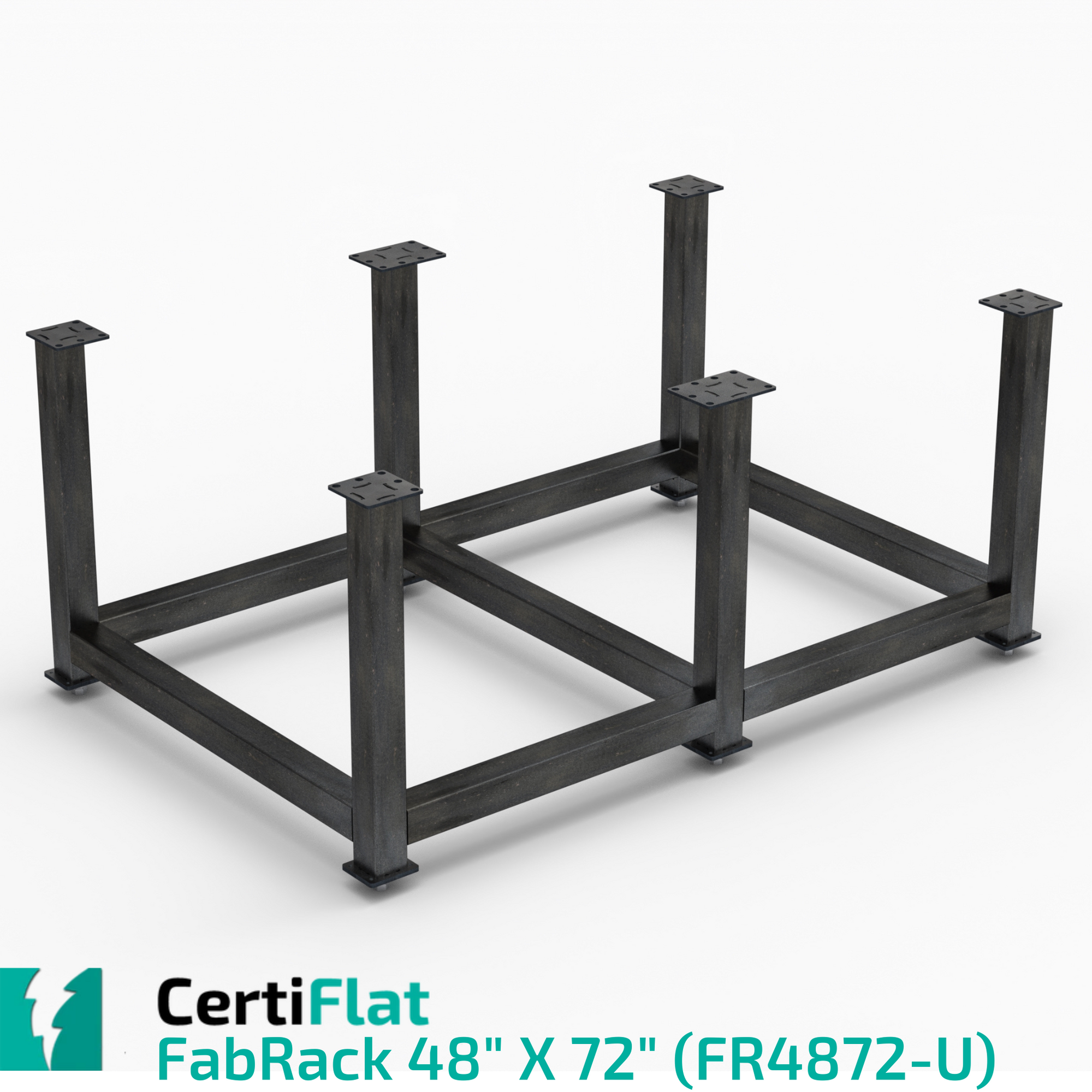 CertiFlat FabBlock Kit - FR4872 48"X72" FabRack CNC Tube Laser Leg 6 Kit For FabBlocks
