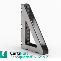 CertiFlat 8"X12"X2"w 90 Degree FabSquare U-Weld Kit-FS81290-2