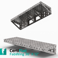 CertiFlat FW3612 FabWing 36" X 12" Extension Table