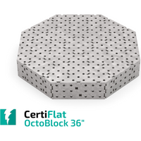 CertiFlat Octagonal OctoBlock 36 inch industrial welding and fabrication tables 36"