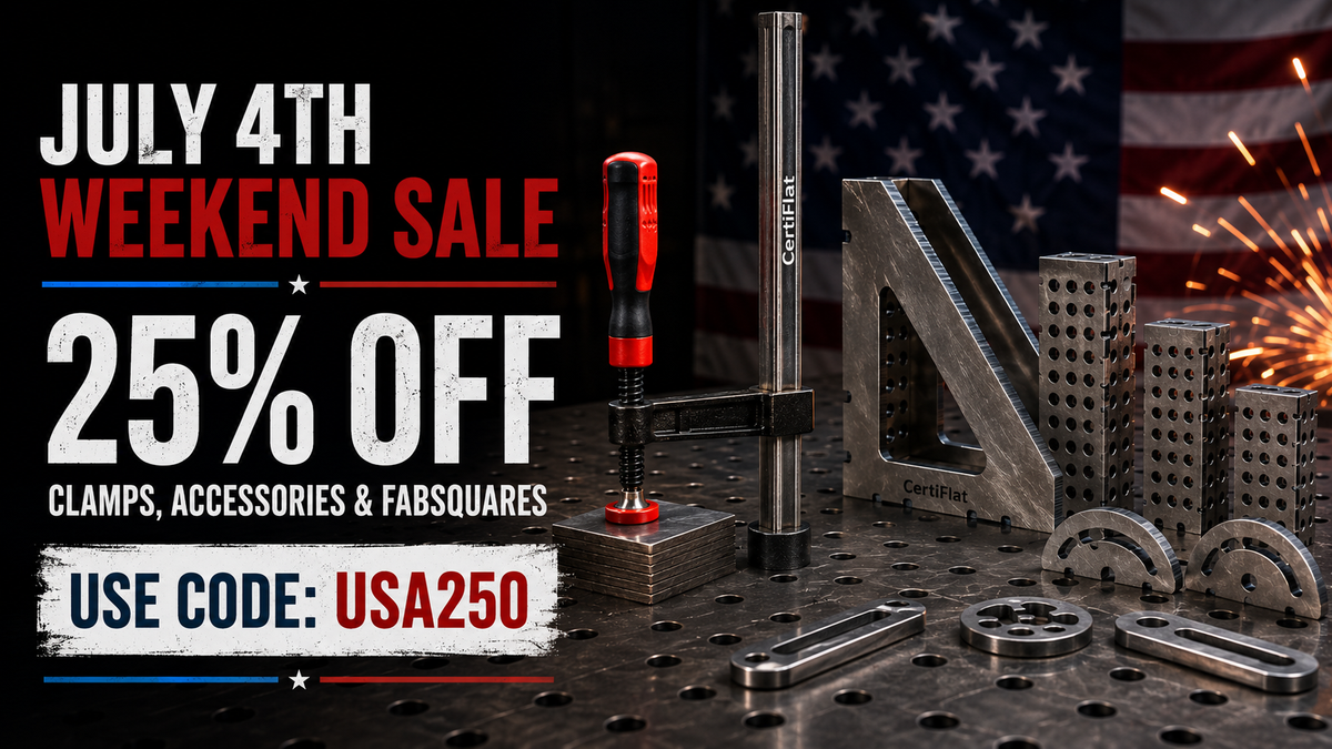 Celebrate the July 4th weekend with 25% off select CertiFlat shop essentials.