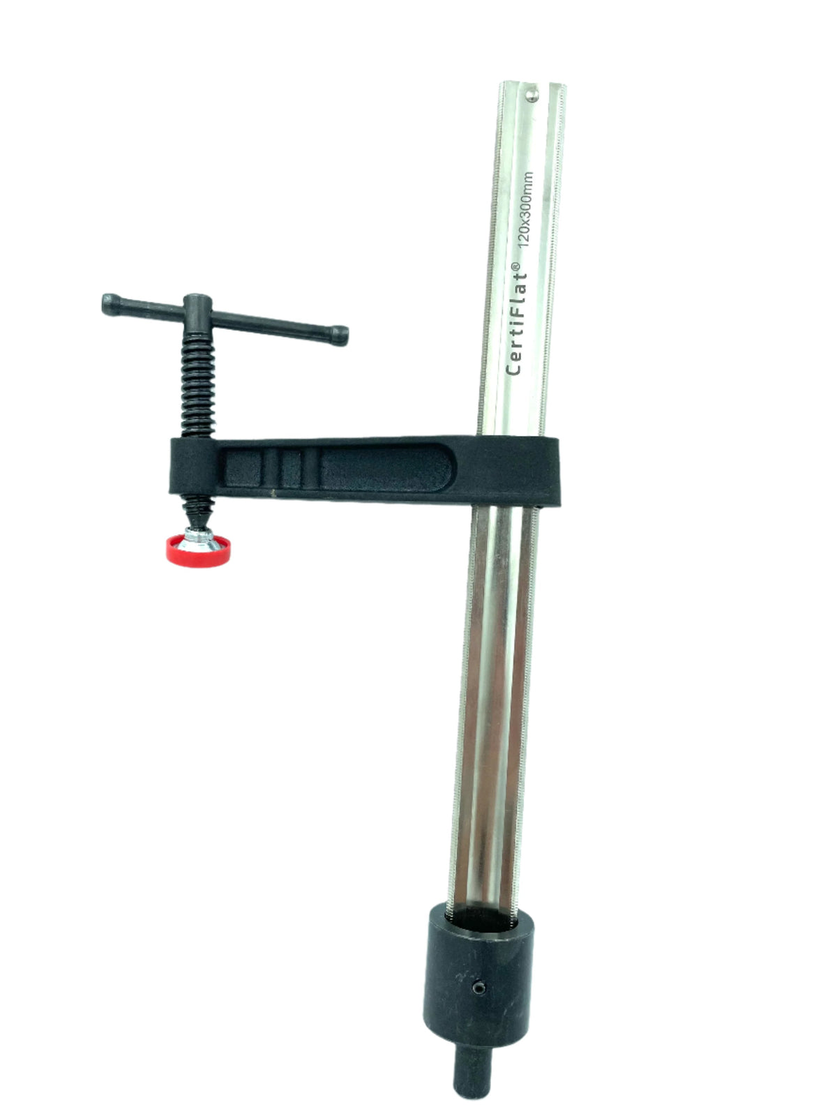 Certiflat welding table clamp, 16mm, 5/8&quot;, 4.72in Throat, max 14&quot; jaw opening