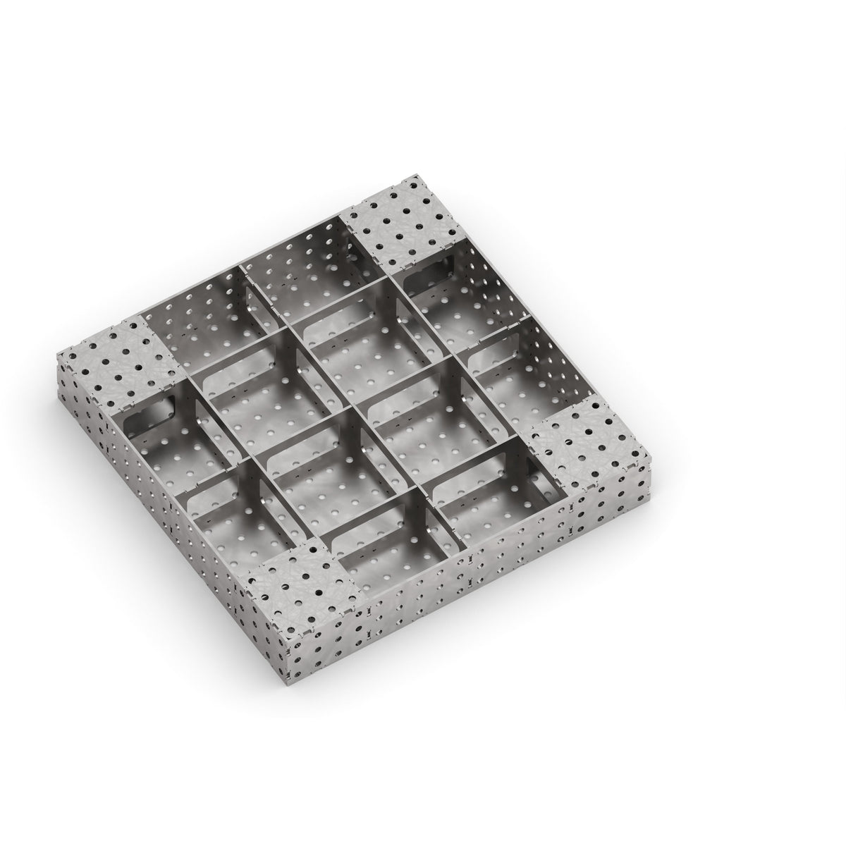 FabBlock Kit 36&quot; x 36&quot; - FB3636 CertiFlat FabBlock U-Weld Kit Modular Welding Table