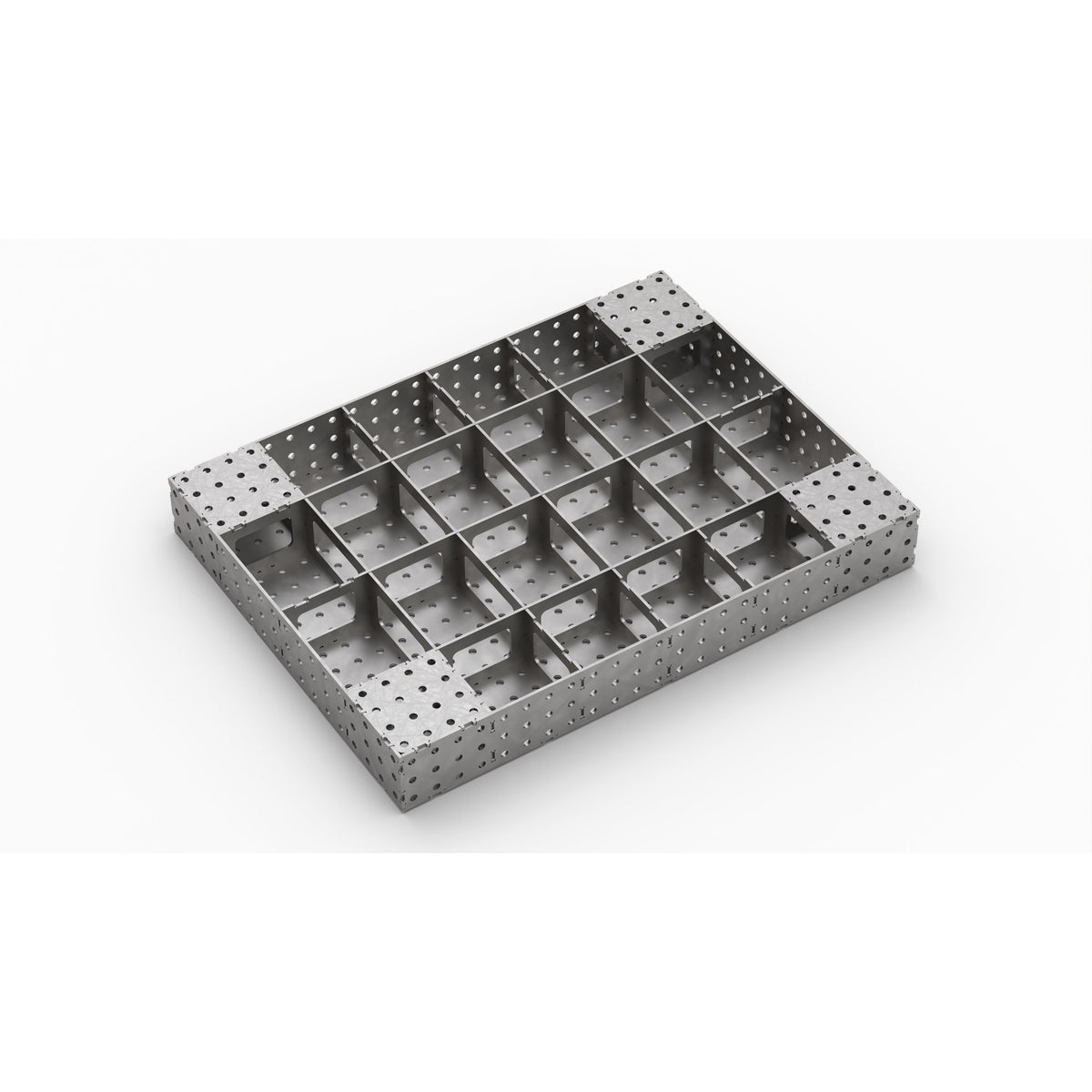 #SALE# ONE-ONLY SPECIAL - Fully Welded &amp; Assembled FabBlock 36" x 48" x 1/4" - Half Tapped