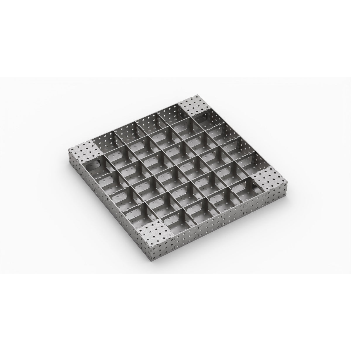 FabBlock Kit - FB4848 CertiFlat FabBlock U-Weld Kit Modular Welding Table 48&quot; X 48&quot;