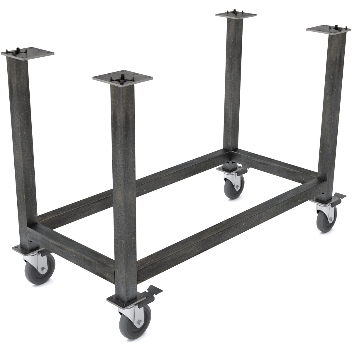 CERTIFLAT 24&quot;X48&quot; FABRACK WITH CASTERS FOR FABBLOCK AND MINI-FABBLOCK, FR2448-U-K