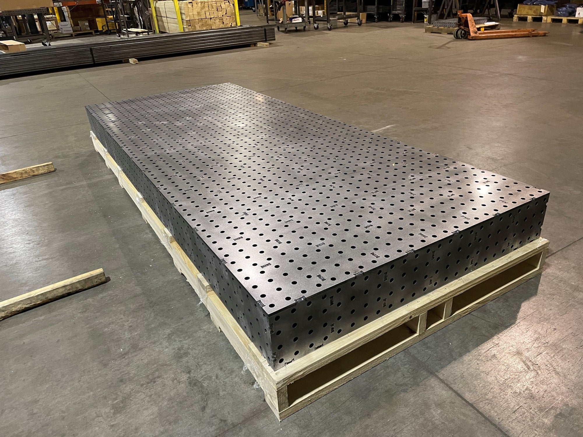 #SALE# FabBlock - 48" x 118" - Industrial Welding Table - 3/8" Thick - Fully Assembled