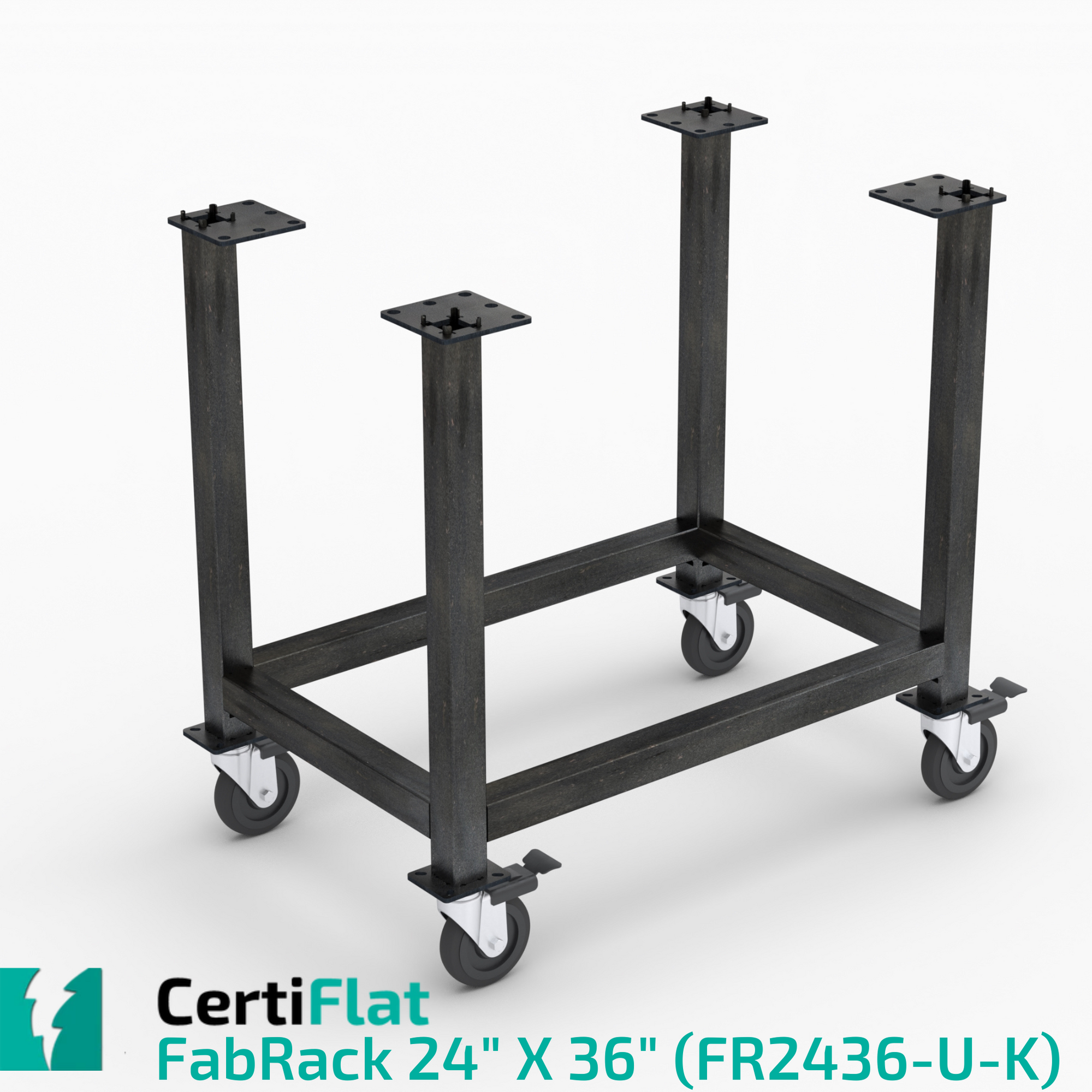 FabBlock Kit - FR2436 24"X36" FabRack CNC Tube Laser Leg Kit For FabBlocks