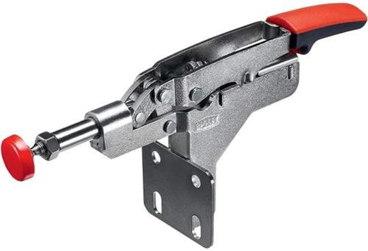 In-Line Toggle Clamp with Angled Base &amp; 450lb Capacity - ARMOR TOOL - STC-IHA15