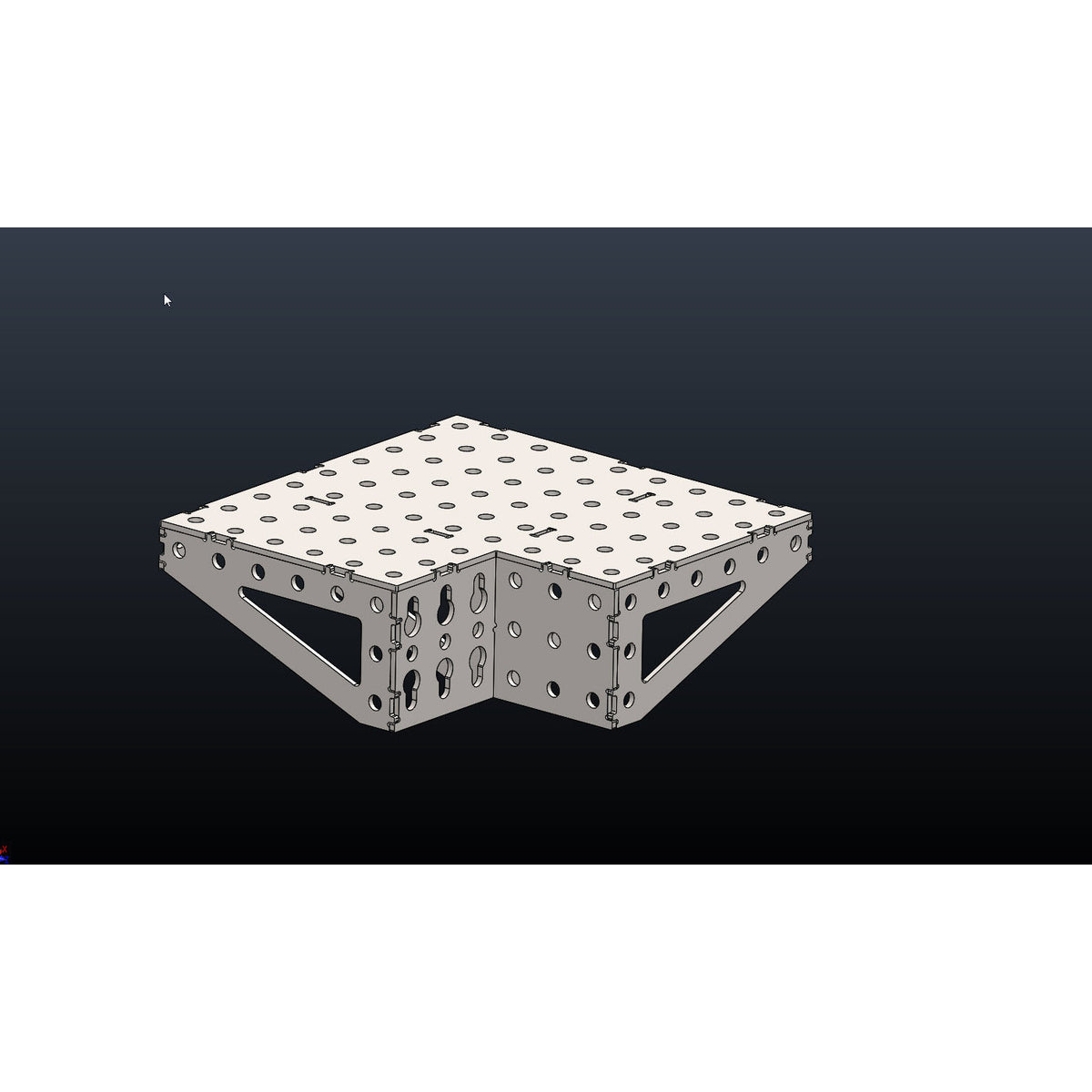 CertiFlat FabWing 12&quot; X 12&quot; Corner Extention