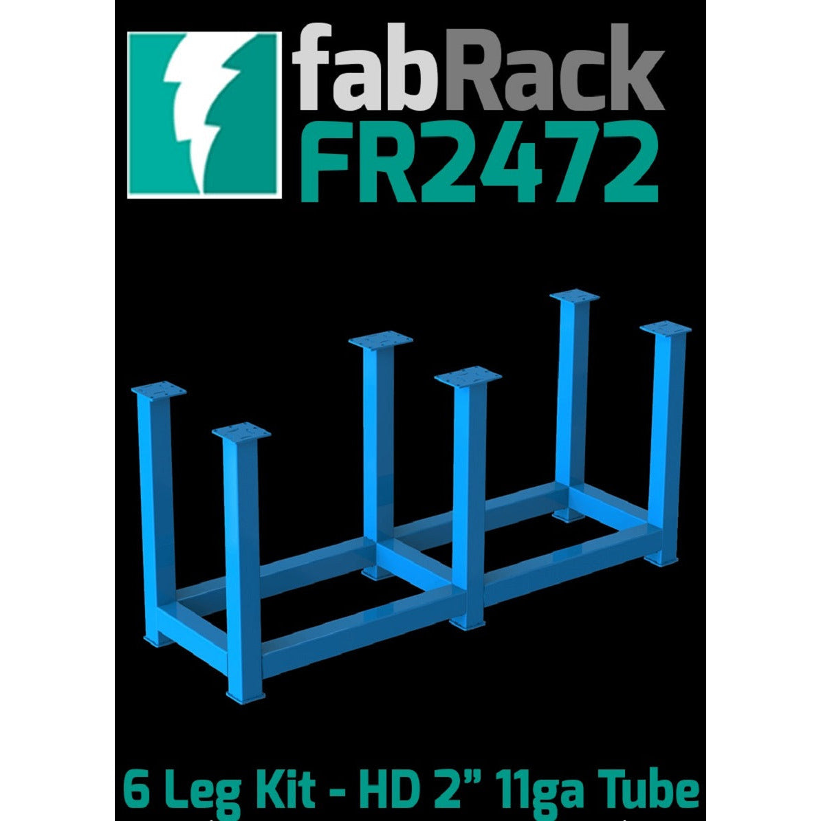 Certiflat 24&quot;X72&quot; FabRack for FabBlock