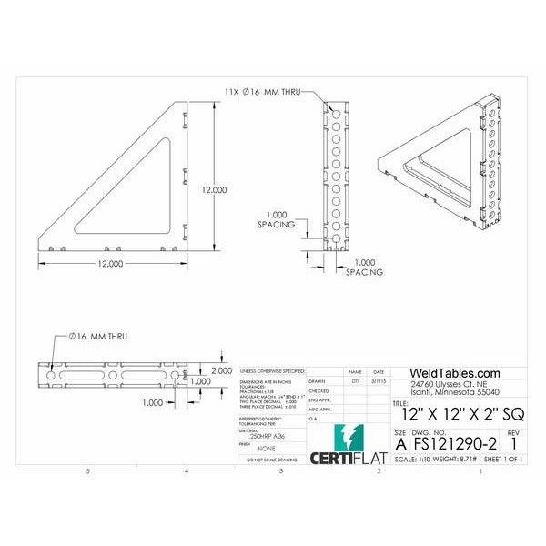 CertiFlat FabSquare Variety FabSquare 2&quot; Pack 