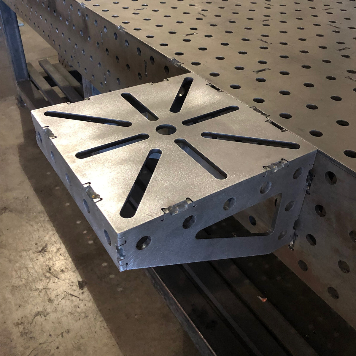 CertiFlat Vise Mount 10&quot; X 10&quot; Table Extension