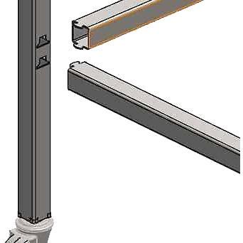 ProTop - 24&quot;X48&quot; - Heavy Duty Leg Kit