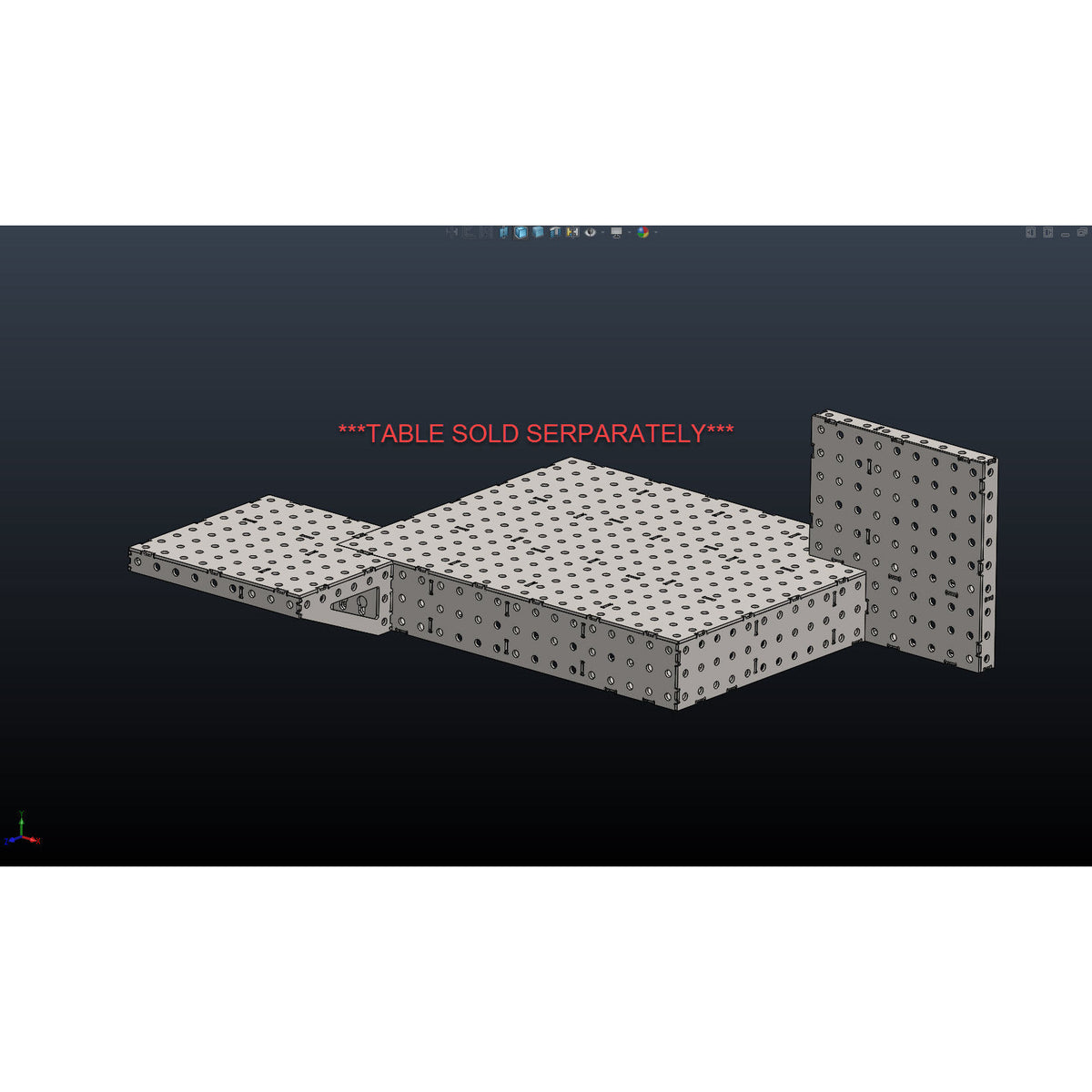 CertiFlat FabWing 12&quot; X 12&quot; Corner Extention