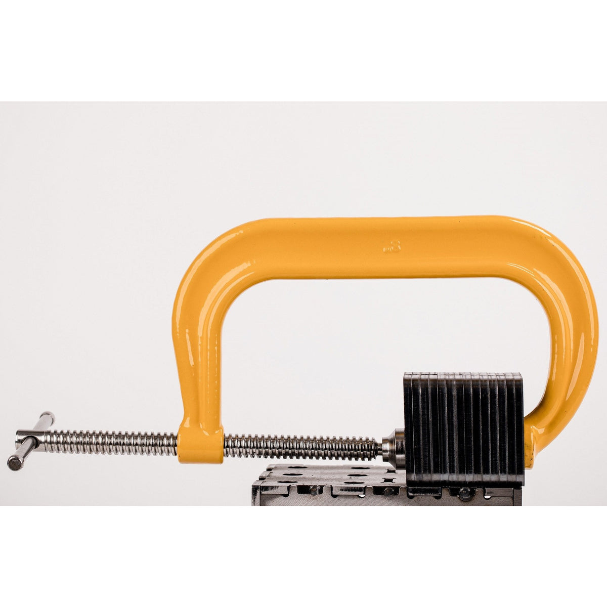 Clamps - 8&quot; 6900lb Powder Coat Finish Carbon Steel Deep Throat C-Clamp - Rock River