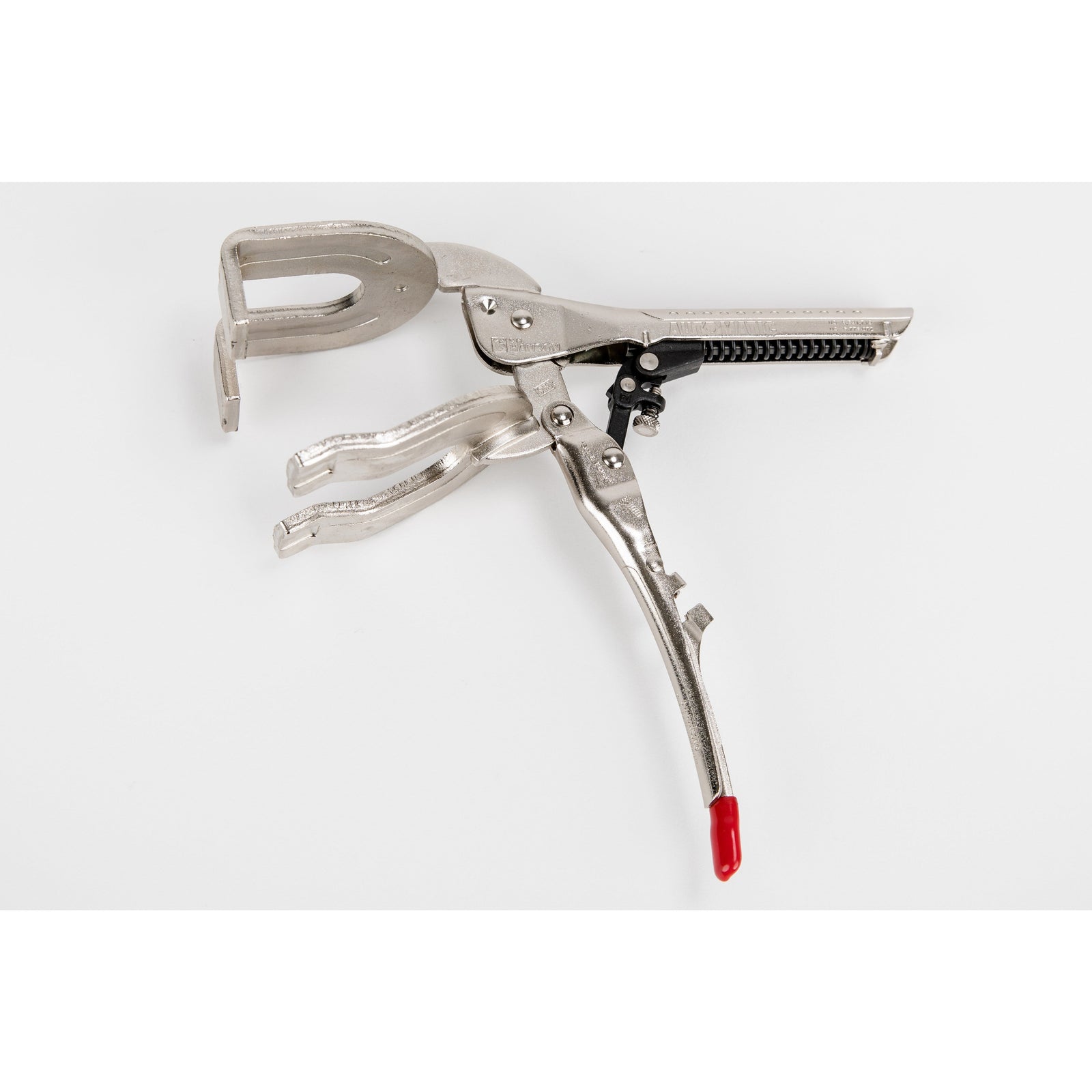 Clamps - Auto Adjust Locking Forked Jaw Welding Pipe Clamp 9" C.H. Hanson, 229mm