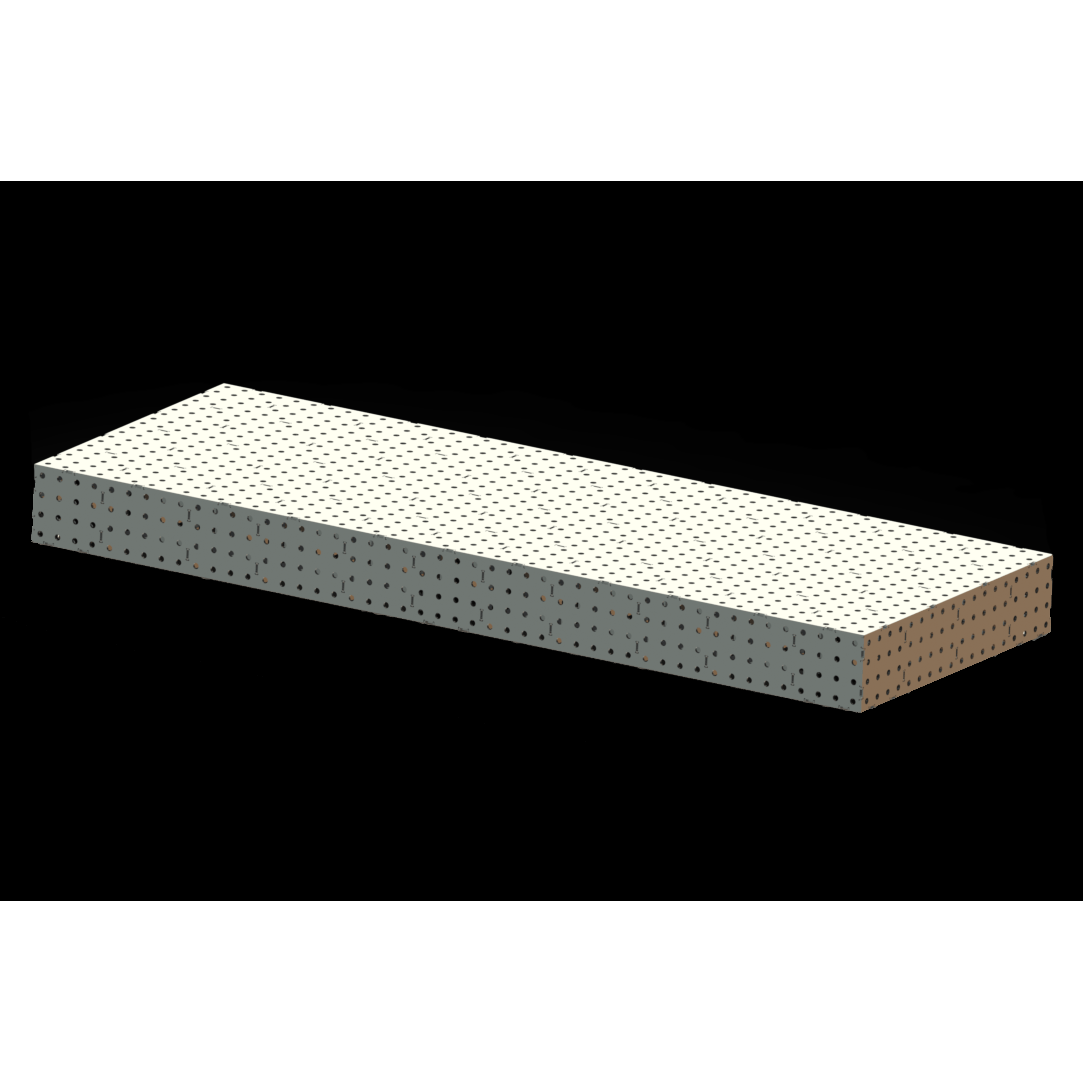 FabBlock Kit - 3&#39;X8&#39; Modular Welding Table FB3696 CertiFlat FabBlock U-Weld Kit