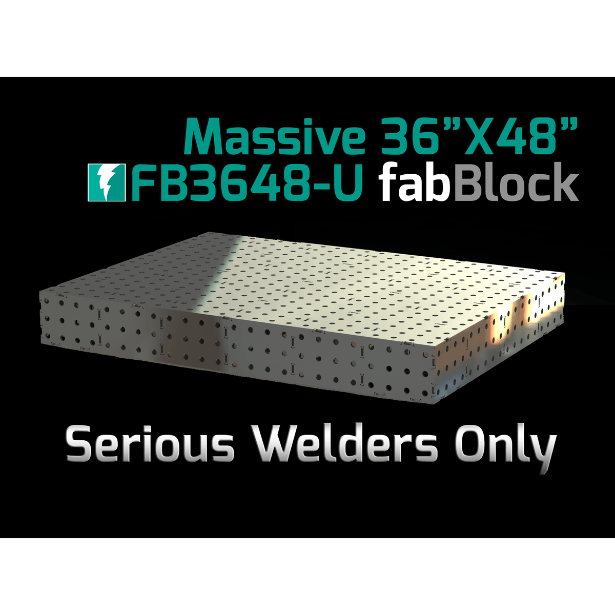 FabBlock Kit - CertiFlat FB3648 FabBlock U-Weld Kit Modular Welding Table