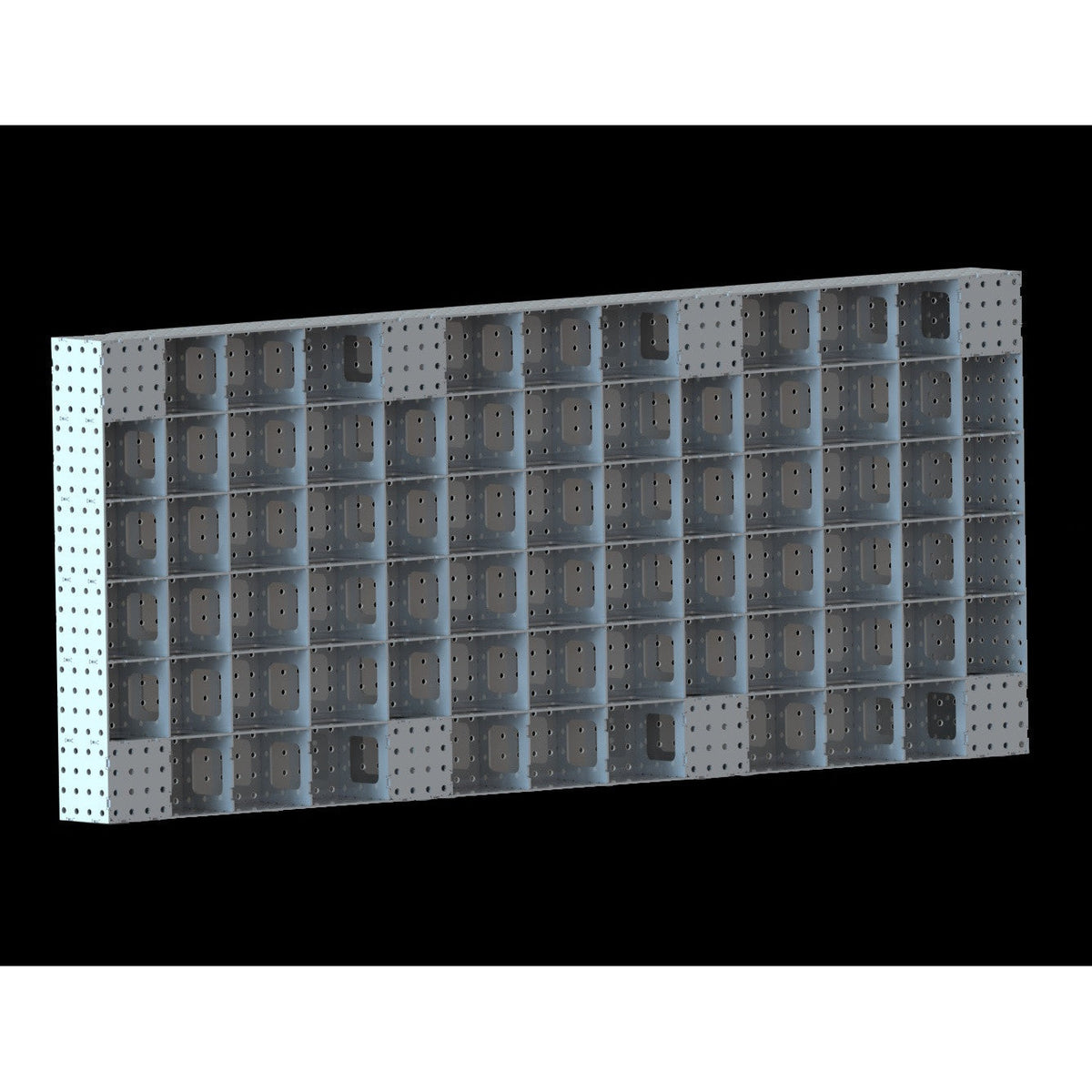 FabBlock Kit - FB48118 U-Weld Kit Modular Welding Table Kit 48&quot;X118&quot; FabBlock