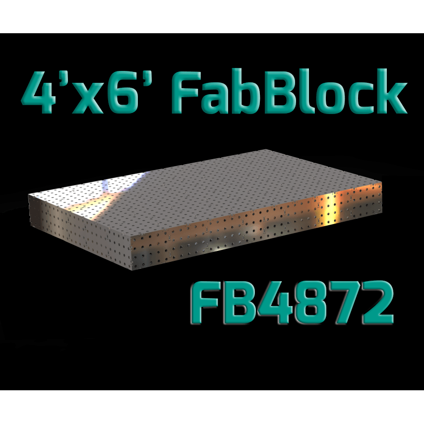 FabBlock Kit - FB4872 FabBlock U-Weld Kit Modular Welding Table Kit By CertiFlat