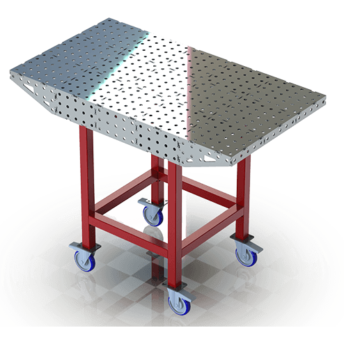 FabBlock Kit - FR3636 36&quot;X36&quot; FabRack CNC Tube Laser Leg Kit For FabBlocks