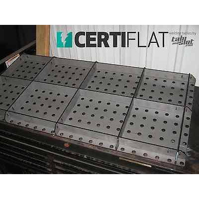 Welding table top with top holes for sale